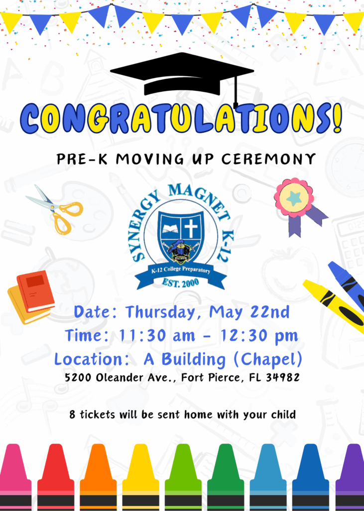 Orange and Pink Kindergarten Graduation Announcement (1)